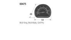 00475 BBQ Heat Indicator - Sterling, Broil King