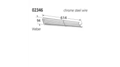 02346 BBQ Cradle Rack - Weber