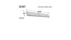 02347 BBQ Cradle Rack - Weber