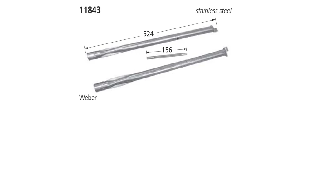 11843 BBQ Burner - Weber 1 11843 BBQ Burner - Weber