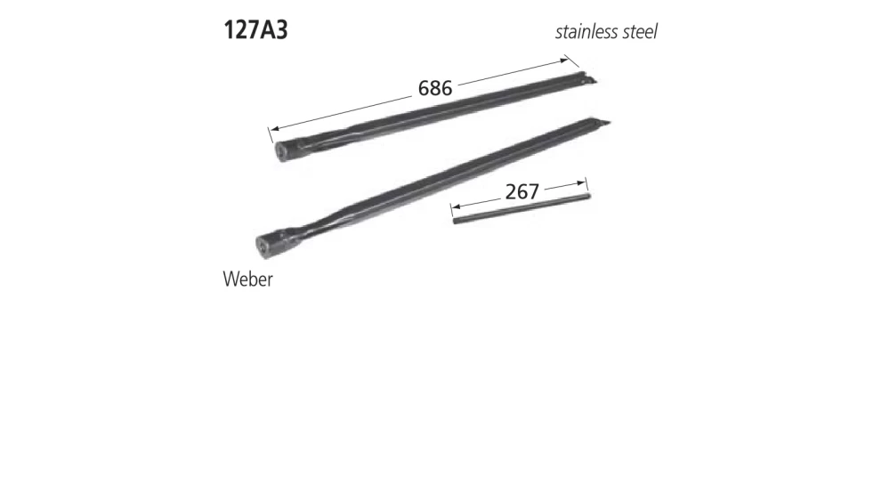 127A3 BBQ Burner - Weber 1 127A3 BBQ Burner - Weber