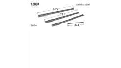 128B4 BBQ Burner - Weber