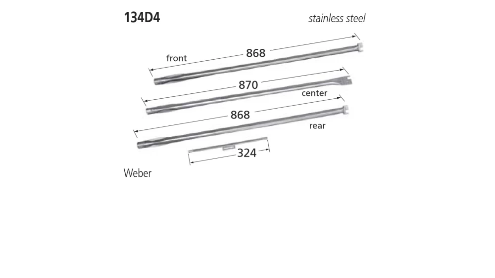 134D4 BBQ Burner - Weber 1 134D4 BBQ Burner - Weber