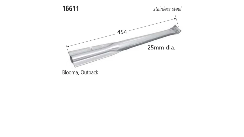 16611 BBQ Burner - Outback & Blooma 1 16611 BBQ Burner - Outback & Blooma