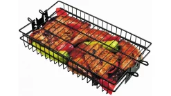 Grill Pro Deluxe Non-Stick Flat Spit Basket -Kitchen Grill Store 24785204 1000x563 1