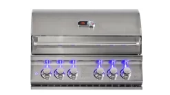 Whistler Grills - Burford 4 Built In Gas BBQ - Free Cover & Rotisserie