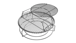Big Green Egg Large With Metal Nest Bundle 11 Big Green Egg Large With Metal Nest Bundle -Kitchen Grill Store 5 piece eggspander kit 2018 800x800 1000x563 7