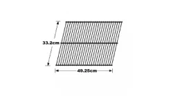 50301 BBQ Porcelain Steel Grill - Sterling