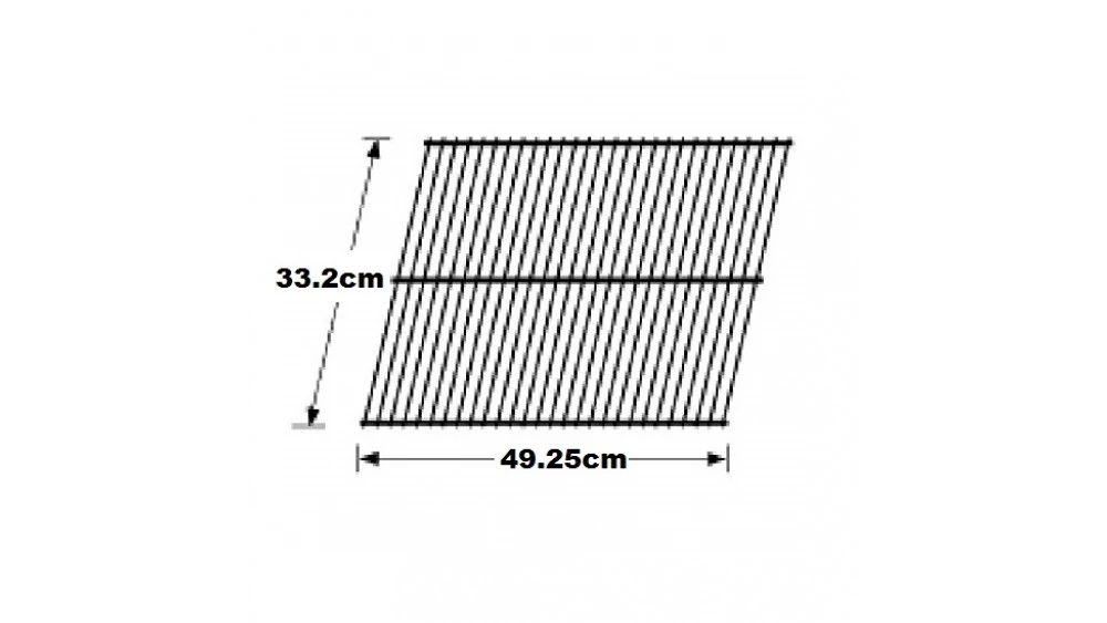 50301 BBQ Porcelain Steel Grill - Sterling 1 50301 BBQ Porcelain Steel Grill - Sterling