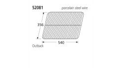 52081 BBQ Porcelain Steel Wire Grill - Ohio/Outback/Sahara