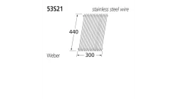 53S21 BBQ Stainless Steel Grill - Weber