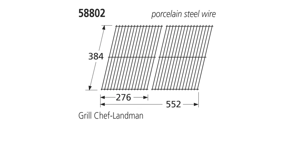 58802 BBQ Grill - Grill Chef 1 58802 BBQ Grill - Grill Chef