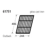 61751 BBQ CI Grill - Outback