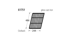 61751 BBQ CI Grill - Outback