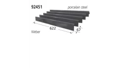 92451 BBQ Heat Plates - Weber