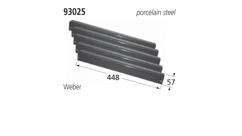 93025 BBQ Heat Plates - Weber 1 93025 BBQ Heat Plates - Weber