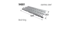 94881 BBQ Heat Plate - Sterling/Broil King