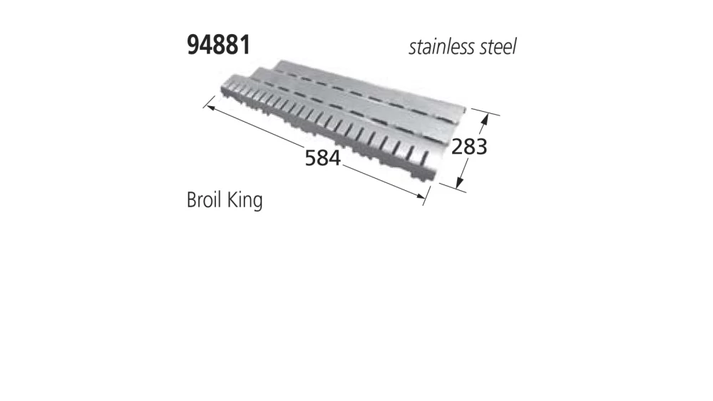 94881 BBQ Heat Plate - Sterling/Broil King 1 94881 BBQ Heat Plate - Sterling/Broil King
