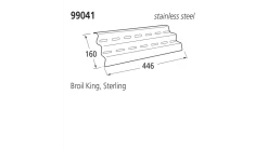 99041 BBQ Heat Plates - Sterling/Broil King