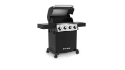 Broil King Crown 410 - Free Cover -Kitchen Grill Store BK Crown20410 Side 02 1000x563 1