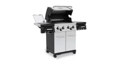 Broil King Regal S490 IR Gas BBQ - Free Cover -Kitchen Grill Store BK Regal20S2049020IR Side 02 1000x563 1