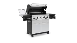 Broil King Regal S590 IR Gas BBQ - Free Cover -Kitchen Grill Store BK Regal20S2059020IR Side 02 1000x563 1