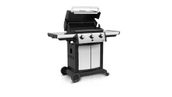 Broil King Signet 320 Gas BBQ - Free Cover -Kitchen Grill Store BK Signet320 Side 02 1000x563 1