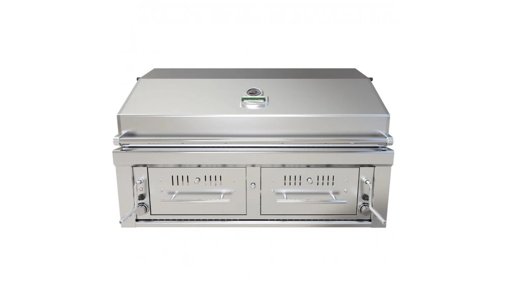 Sunstone 42" Gas Hybrid Dual Zone Built In BBQ 1 Sunstone 42" Gas Hybrid Dual Zone Built In BBQ