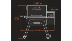 Traeger - Timberline D2 850 Pellet BBQ - Free Cover 23 Traeger - Timberline D2 850 Pellet BBQ - Free Cover -Kitchen Grill Store Exterior20Dims 1000x563 1