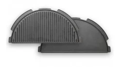 Big Green Egg - Cast Iron Plancha Griddle (Half Moon) For XL EGGspander 122995