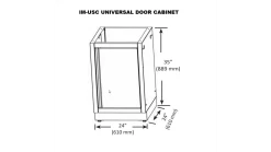 Napoleon Oasis 200 - LEX605 - Island Gas BBQ -Kitchen Grill Store IM UDC20UNIVERSAL20DOOR20CABINET 1000x563 2