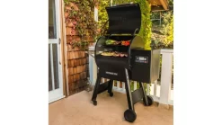 Traeger - Ironwood D2 650 Pellet BBQ - Free Cover And Front Folding Shelf -Kitchen Grill Store Ironwood 650 2 1000x563 1