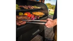 Traeger - Ironwood D2 885 Pellet BBQ - Free Cover And Front Folding Shelf -Kitchen Grill Store Ironwood 885 2 1000x563 1