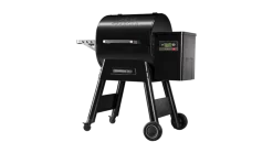 Traeger - Ironwood D2 650 Pellet BBQ - Free Cover And Front Folding Shelf -Kitchen Grill Store Ironwood 650 Hero Angled 1000x563 1