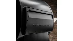 Traeger - Ironwood D2 650 Pellet BBQ - Free Cover And Front Folding Shelf -Kitchen Grill Store Ironwood downdraft Exhaust 1000x563 1