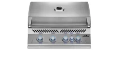 Napoleon BIG32RBPSS 700 Series Built In Gas BBQ - Free Rotisserie