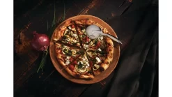 Napoleon Pro Pizza Cutting Wheel - 55217 -Kitchen Grill Store Original20JPG 55217 Premium Pizza Wheel In Use Pizza 1000x563 1