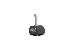 Alfa Forni Moderno Portable Pizza Oven - Ardesia Grey -Kitchen Grill Store PORTABLE20GAS20SLATE20GREY20 20White20wall208 1000x563 1