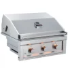 Sunstone Ruby Series 3 Burner Built In Gas BBQ