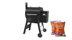 Traeger - Pro D2 575 Pellet BBQ - Free Cover & Folding Front Shelf