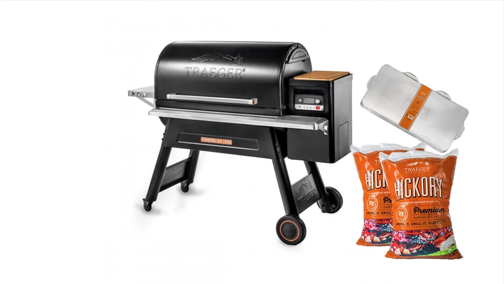 Traeger - Timberline D2 1300 Pellet BBQ - Free Cover 1 Traeger - Timberline D2 1300 Pellet BBQ - Free Cover