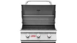 Bull Steer Built In LP Gas BBQ -Kitchen Grill Store bull steer bbq open 1000x563 1