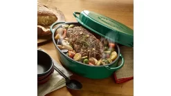 Big Green Egg Enamelled Cast Iron Dutch Oven 5.2L -Kitchen Grill Store enameled dutch oven 1000x563 1
