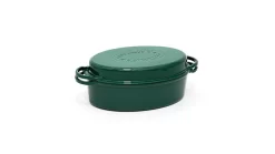 Big Green Egg Enamelled Cast Iron Dutch Oven 5.2L -Kitchen Grill Store enameled dutch oven oval closed 1000x563 1