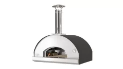 Fontana - Mangiafuoco Built In Wood Pizza Oven - Anthracite