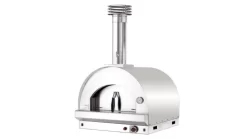 Fontana - Margherita Built In Gas Pizza Oven - Stainless Steel