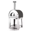 Fontana - Margherita Gas Pizza Oven With Trolley - Anthracite