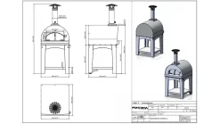 Fontana - Margherita Gas Pizza Oven With Trolley - Stainless Steel -Kitchen Grill Store margherita20trolley20in20stainless20steel201 1000x563 1