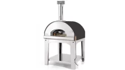 Fontana - Marinara Wood Pizza Oven With Trolley - Anthracite